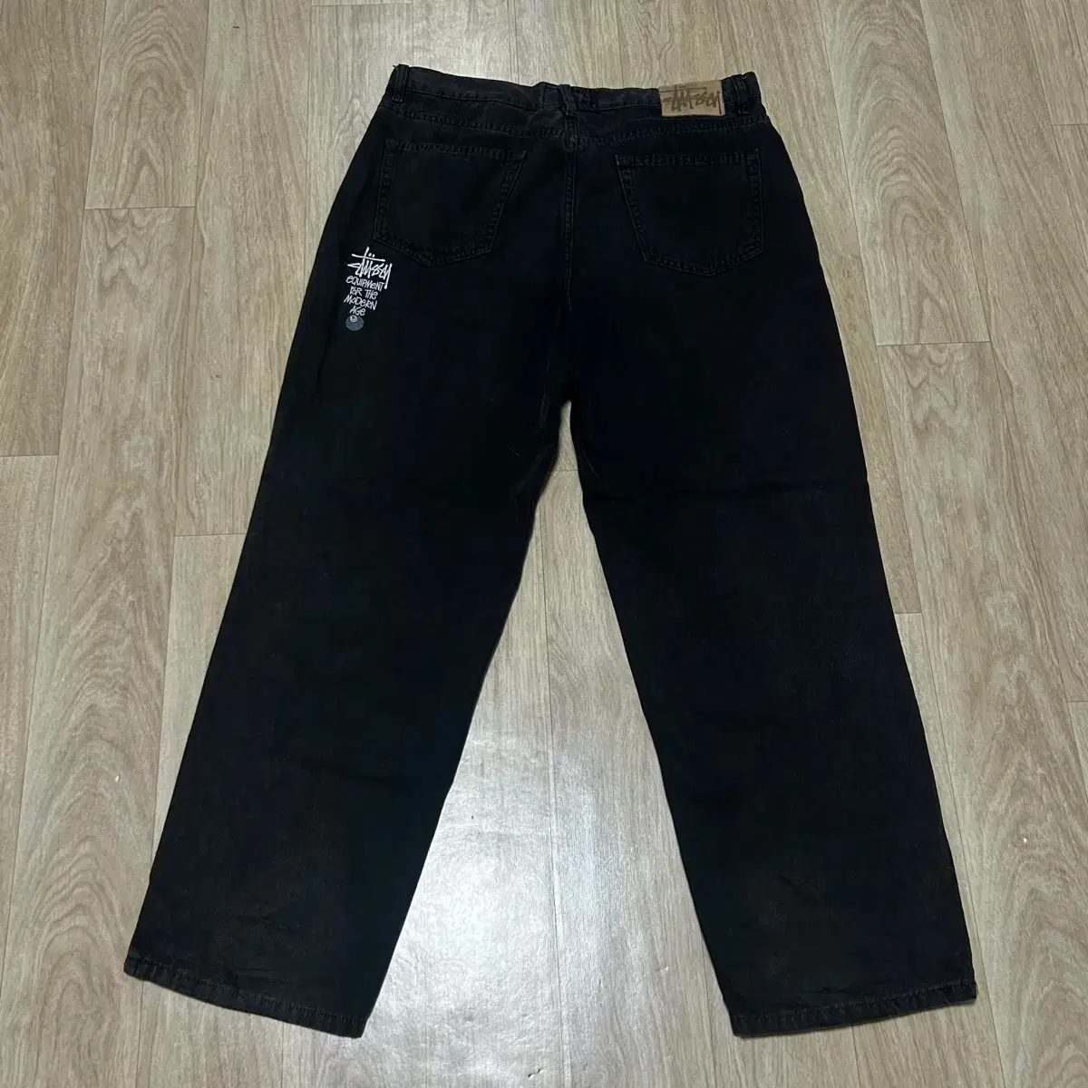 stussy washed canvas big ol' jeans 32 STUSSY JEAN WASHED CANVAS